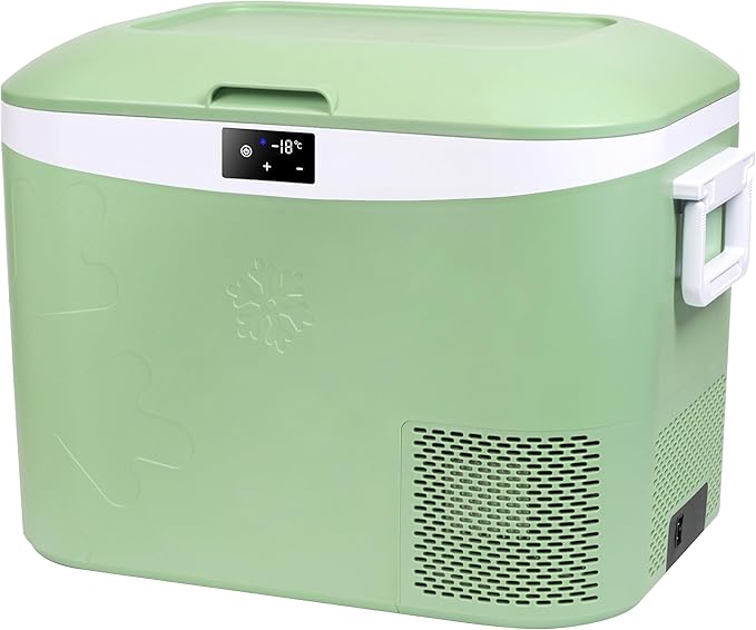 Car Refrigerator Portable 12V Fridge 19 Quart (18 Liter) 12 Volt Freezer Compressor Cooler 12V/24V