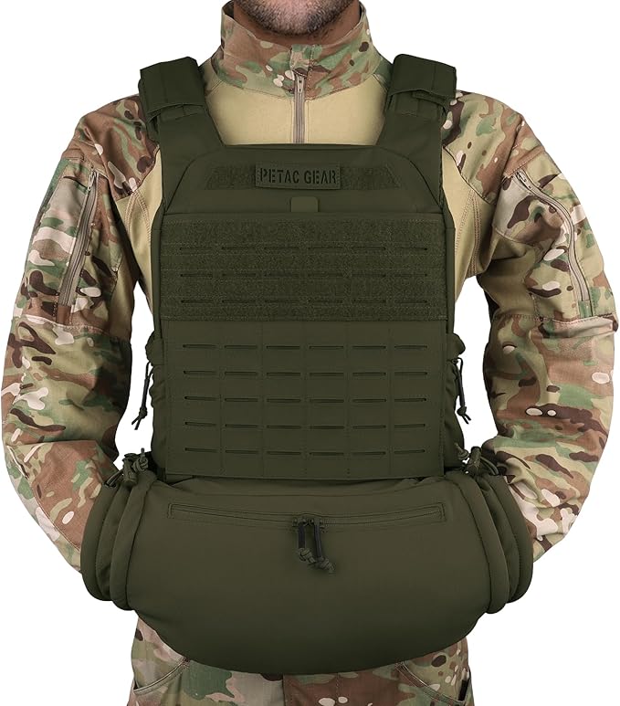 PETAC GEAR Tactical Hand Warmer,Portable Drop Hanger Waist Handwarmer Pouch for Hunting Golf