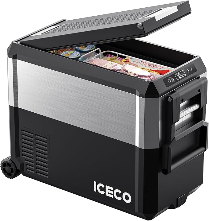 ICECO JP50 Pro Portable Refrigerator,12Volt Car Fridge Freezer, Compact Refrigerator with Secop