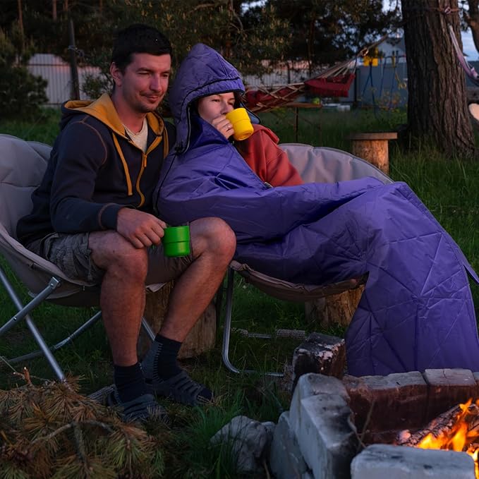 Outdoor Waterproof Blanket, Foldable Fleece Stadium Blanket for Outdoor Sports Event, Camping, Car