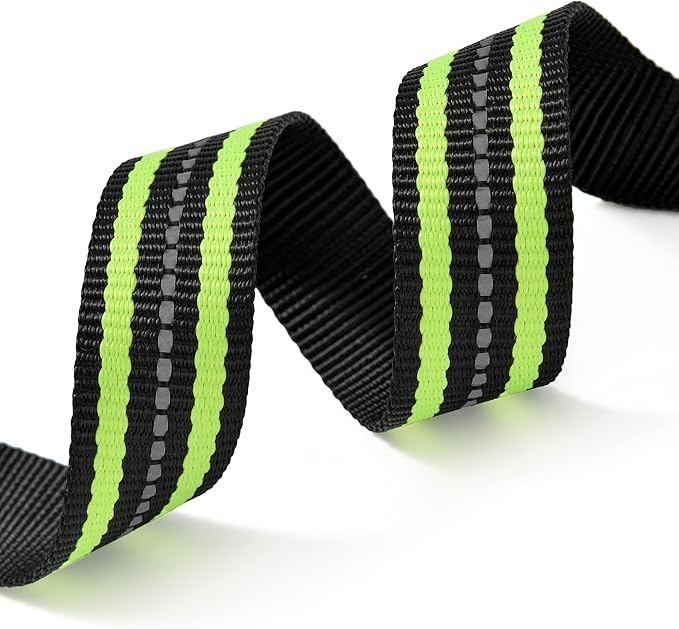 Mile High Life Reflective Dog Collar | Nylon Pet Collars wiith Buckle | Light Weight Puppy Collars