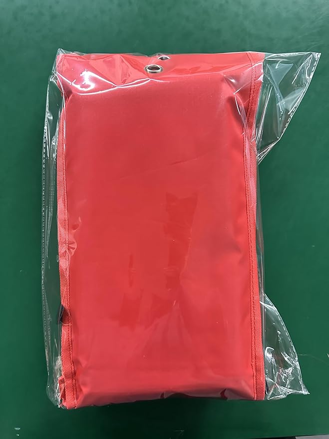 FLASLD 4 Pack Fire Blanket for Home and Kitchen, 40x40 Inch Fiberglass Fire Blankets Emergency for
