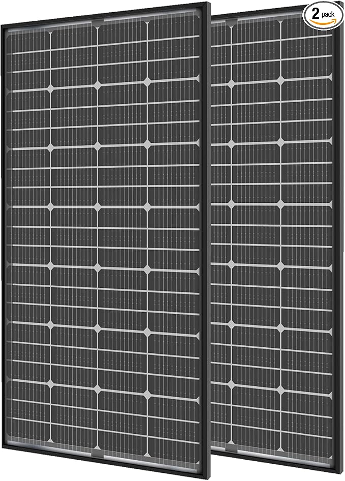 JJN Bifacial 400 Watt Solar Panel 12V 10BB Monocrystalline Solar Panels High Efficiency Solar