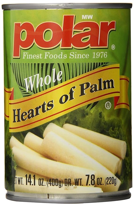MW Polar Whole Hearts of Palm, 14 Oz, (Pack of 1)