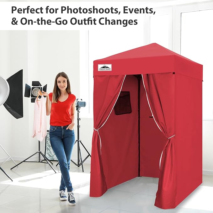 EAGLE PEAK EAGLE PEAK Flex Ultra Compact Pop-up Canopy, Sun Shelter, Changing Room, Portable