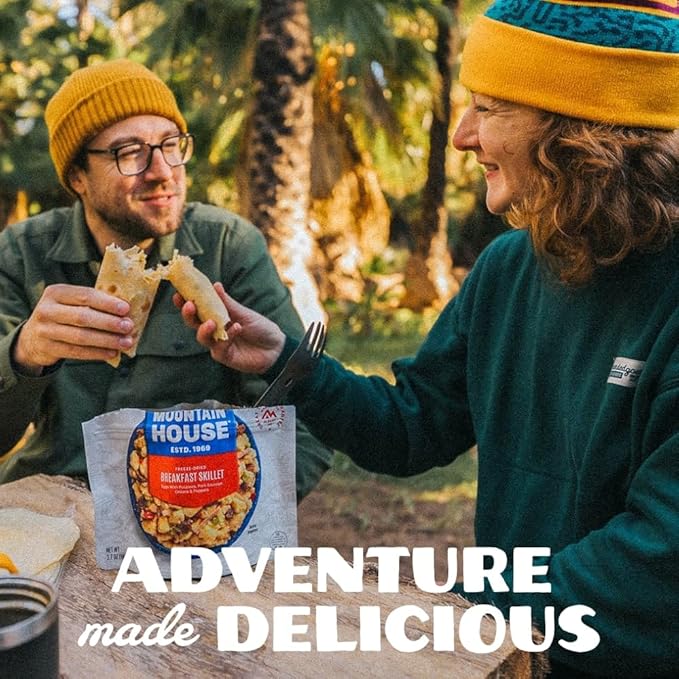 Mountain House Chicken Fajita Bowl Freeze Dried Backpacking & Camping Food 6-Pack Gluten-Free