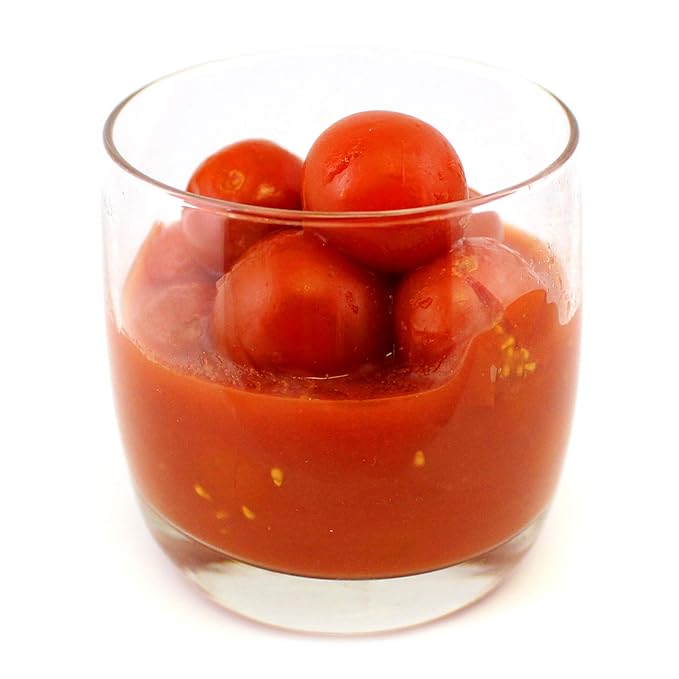 Giusto Sapore All Natural Italian Cherry Tomatoes Pomodorini - Premium Gourmet Gluten Free Fat Free