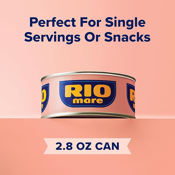 Rio Mare Premium Yellowfin Tuna in Olive Oil, 3 x 2.8 Ounce Can (Pack of 8, Total 67.2 Ounce)