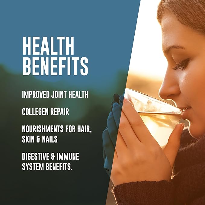 LonoLife Keto Beef Bone Broth Powder Mix | Grass-Fed, 10g Protein | Collagen-Rich, Keto & Paleo