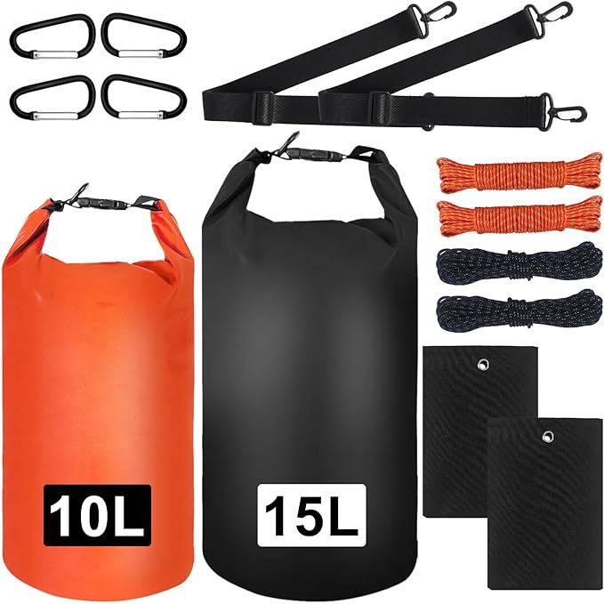 Bear Food Bag Hanging System, 2 Sets Camping Bear Bag Kit Waterproof Bear Protection Bag with