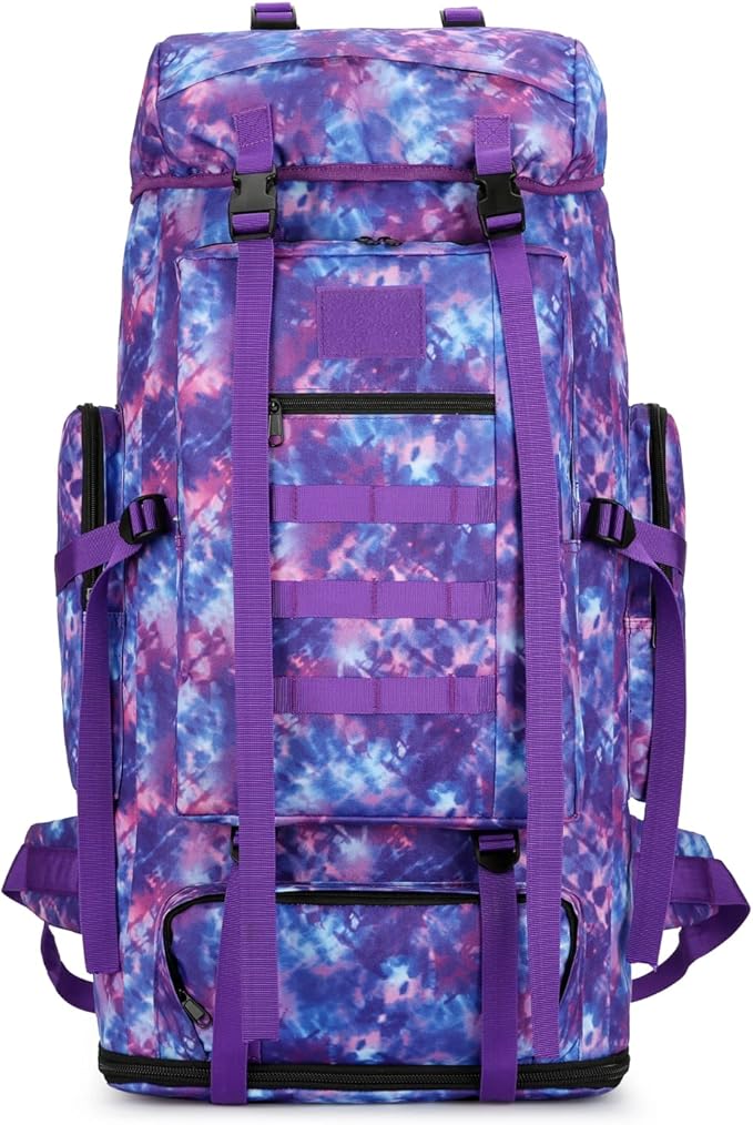 Hiking Backpack for Men 70L/100L Camping Backpack Military Rucksack Molle 3 Days Assault Pack for