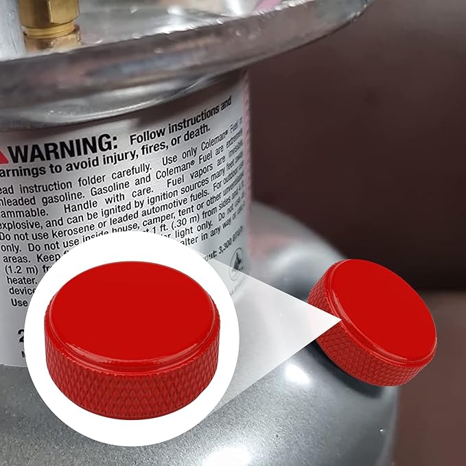 Filler Cap Lantern, Compatible with Replacement Parts for Coleman Lanterns and Stoves – Brass