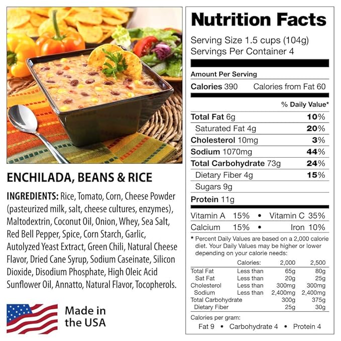 Gluten-Free Food Storage - 360 Large Servings - 81 Lbs - Legacy Emergency Preparedness Supplies