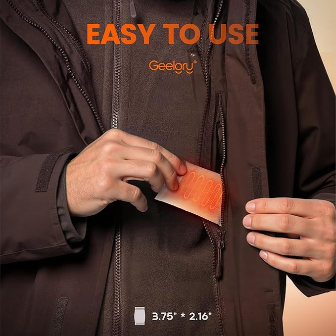 Hand Warmers Disposable 500/375/240/125/90/55/30 Pcs, Long-Lasting Up to 12 Hours for Warm Body