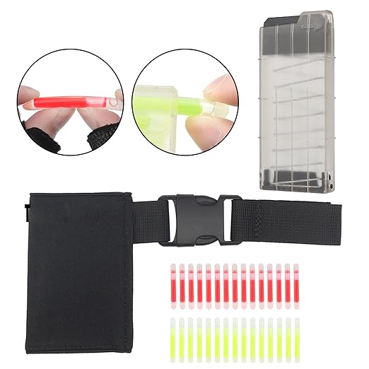 Marking Light,Glow Sticks,Pouch Hanger Emergency,Portable Label,Easy to Use Marker,with Fixed