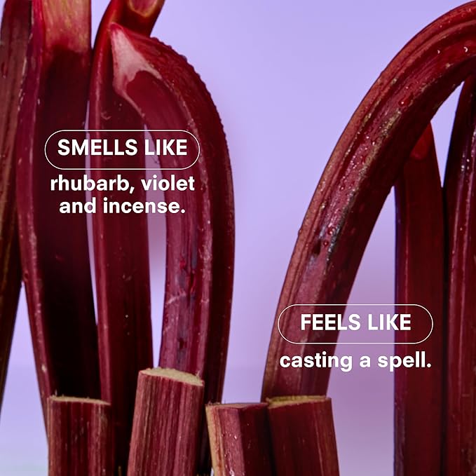 Boy Smells Violet Ends Candle - 8.5 oz - Aromatic Candle for Home with Rhubarb, Violet and Smoked
