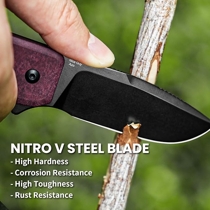 Kizer Nice Guy Pocket Folding Knife, 2.84" Nitro V Blade, Lightweight Sharp Camping and Hiking