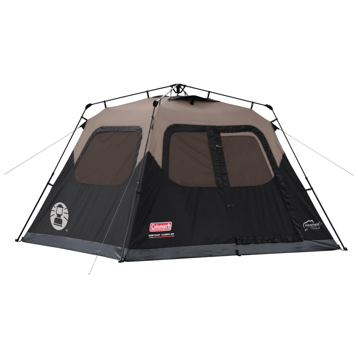 Coleman 4/6/8/10 Person Instant Camping Tent with 1-Minute Setup, Large Family Tent with