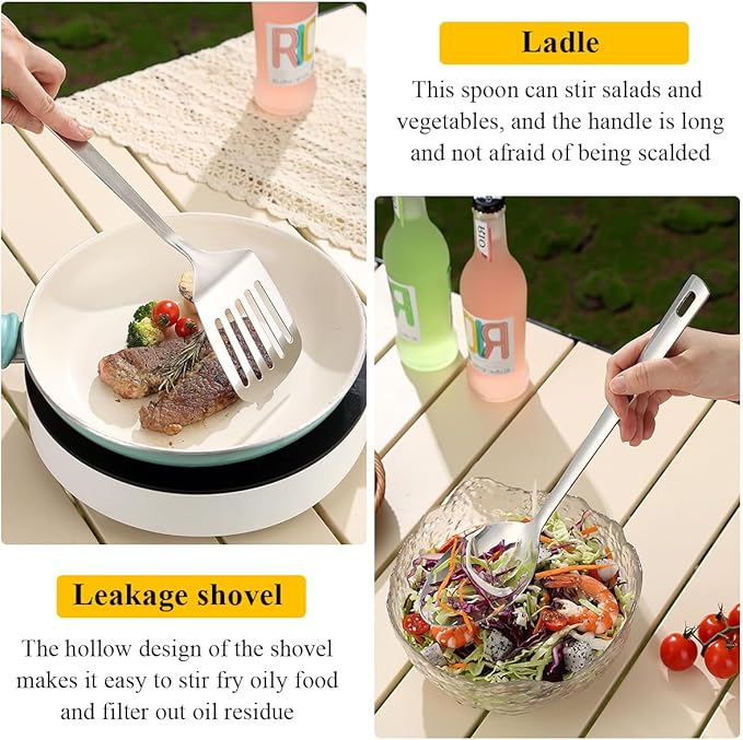 Camping Essentials, Evanda Camping Cooking Utensils, Travel Essentials, Portable Camping Kitchen