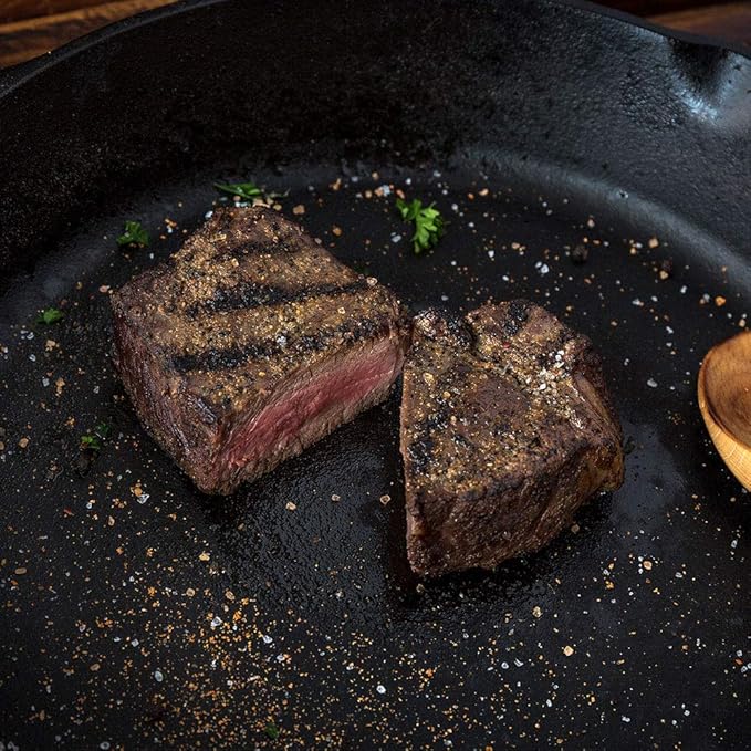 Aged Angus Filet Mignon Top Sirloin NY Strip Ribeye and Premium Ground Beef by Nebraska Star Beef