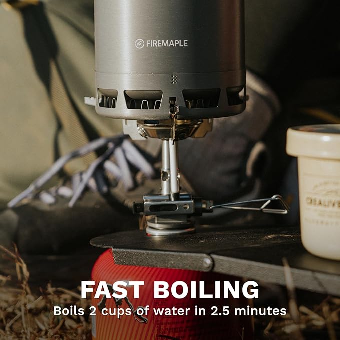 Fire-Maple Greenpeak 2 Backpacking & Camping Stove with Micro Regulated Valve - Ultralight