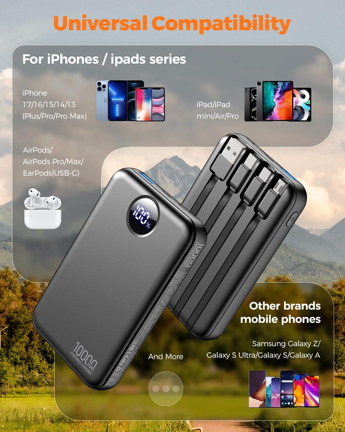 Zmmyuluo Portable Power Bank - 10000mAh - product view 7