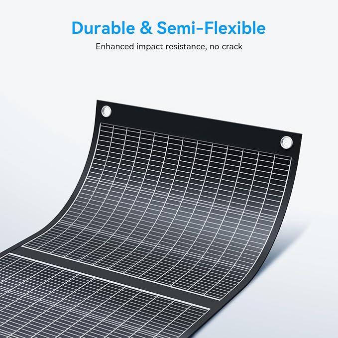 400W Portable Solar Panel for Most Power Stations, Foldable & Lightweight Solar Suitcase with
