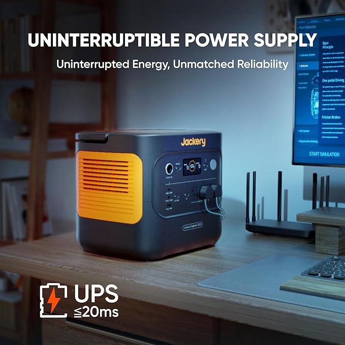 Jackery Explorer 2000 v2 Portable Power Station with Low Temperature Resistant Bag, 2042Wh/2200W