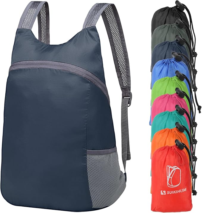 20L Ultra Hiking-Daypack Lightweight Foldable Travel Packable Backpack for Camping Cycling Outdoor