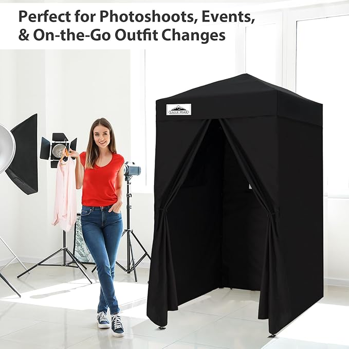EAGLE PEAK Flex Ultra Compact 4x4 Pop-up Canopy, Sun Shelter, Changing Room, Portable Privacy