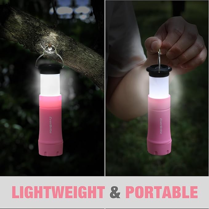 EverBrite 2-in-1 Mini Lanterns and Flashlights, Zoomable Flashlight Lantern Combo with 3 Modes