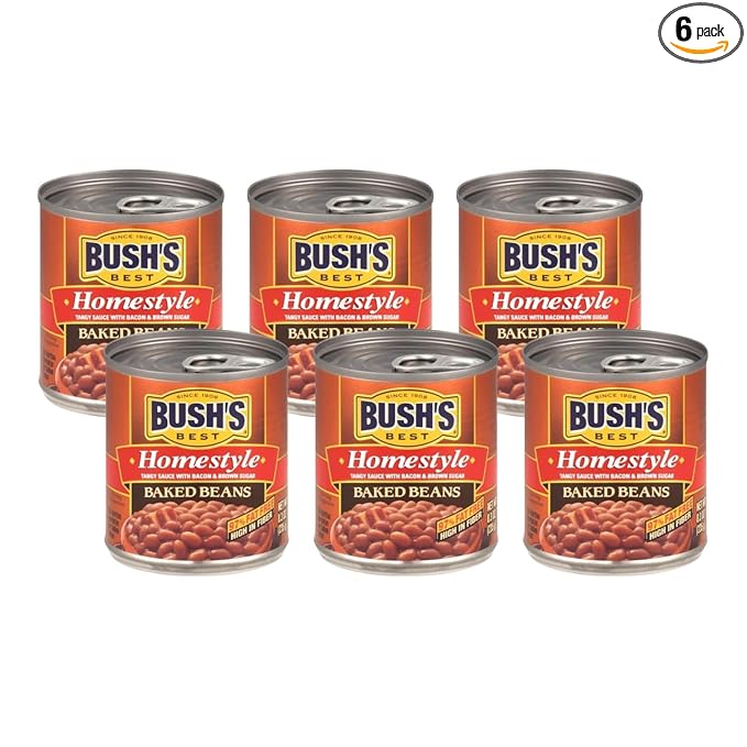 Bush's Best Homestyle Baked Beans, 8.30 Ounce (Pack of 6)