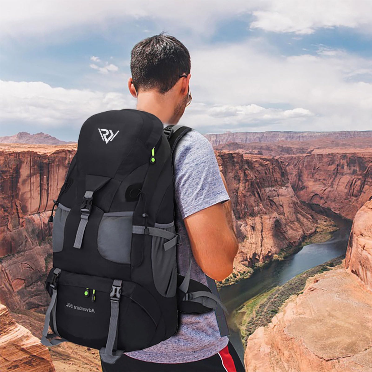 RuRu monkey Hiking Backpack - 50L - product view 6