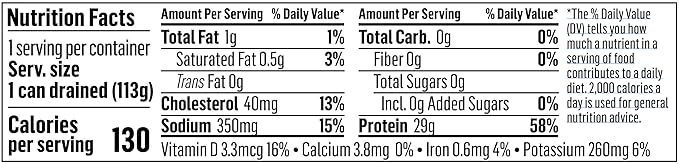 Sea Tales Solid White Albacore Canned Tuna in Water - 100% Pole & Line Wild Sustainably Caught