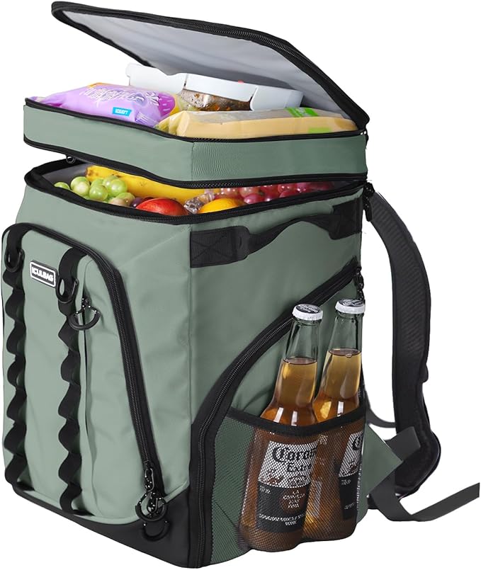 Beach Cooler Backpack for Men 36cans Insulated Backpack Cooler Lunch Bag for Women Camping Hiking