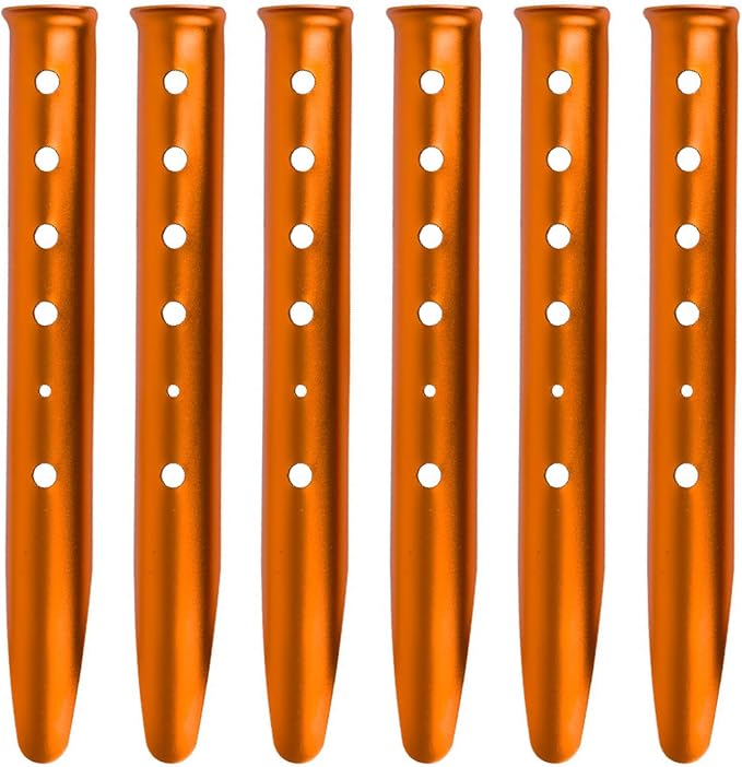 TRIWONDER Tent Stakes Pegs for Snow Sand Beach Canopy Heavy Duty Ground Anchor Stakes Tent Nail