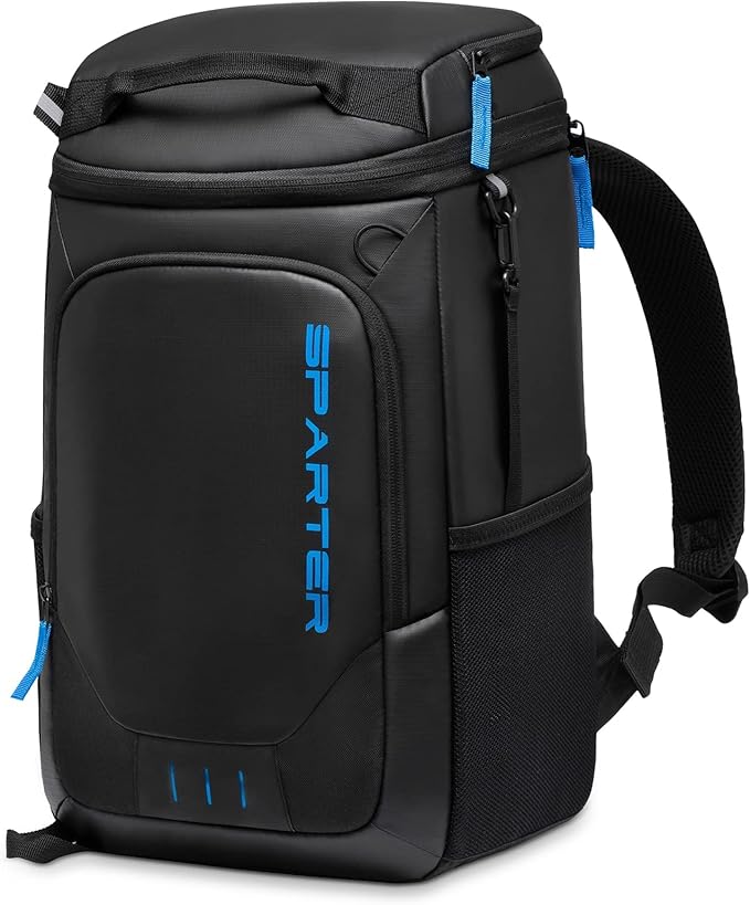 SPARTER Backpack Cooler Insulated Leak Proof 33/49 Cans, 2 Insulated Compartments Thermal Bag