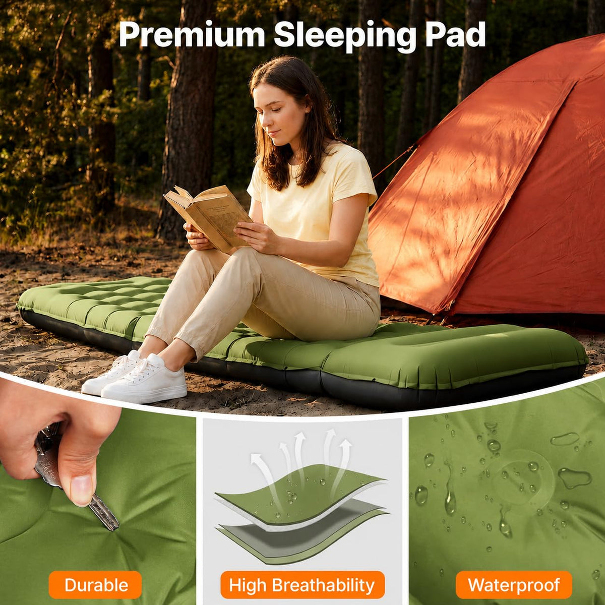 OGERY Sleeping Pad - Ultralight - product view 5