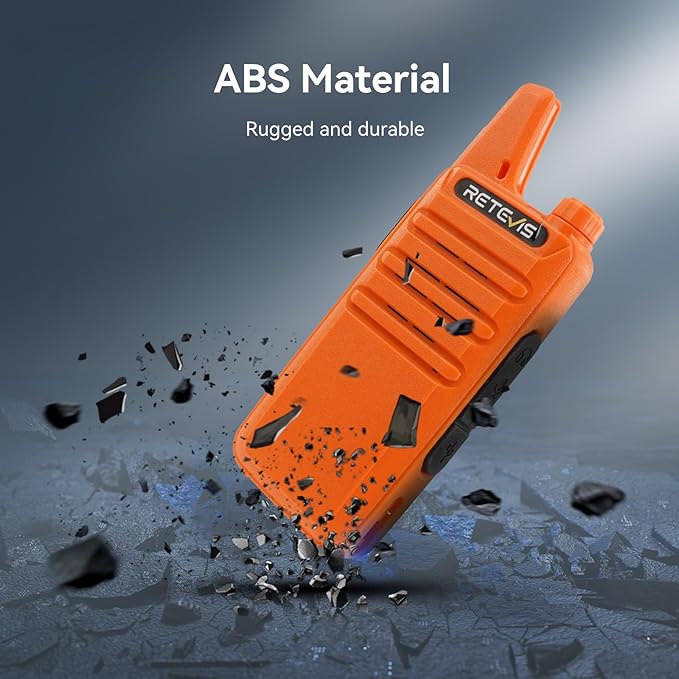 Retevis RT22 Rechargeable Walkie Talkies, Long Range Two Way Radio for Adults, Portable Handheld