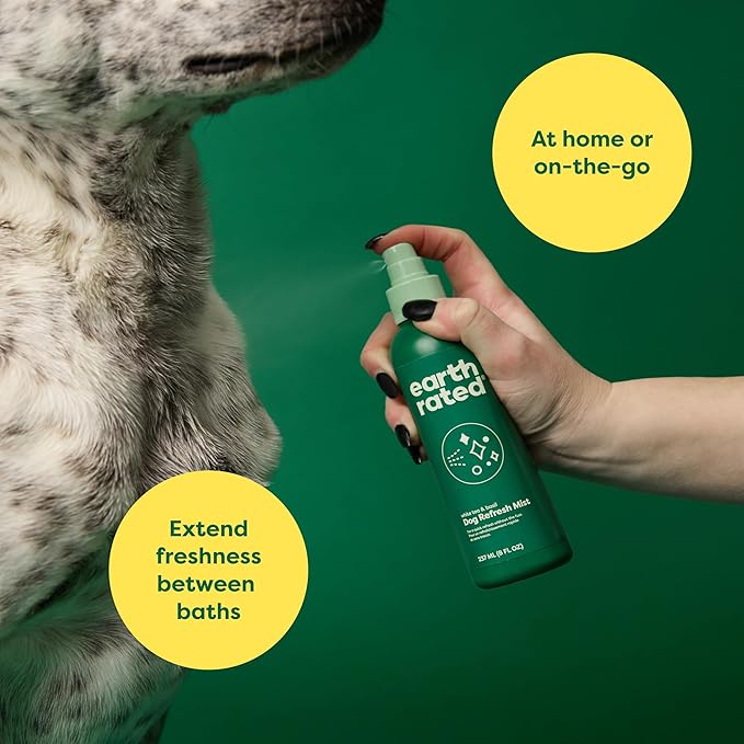 Earth Rated Dog Deodorizing Conditioner Spray, Conditioning & Odor-Eliminating Perfume for Dogs