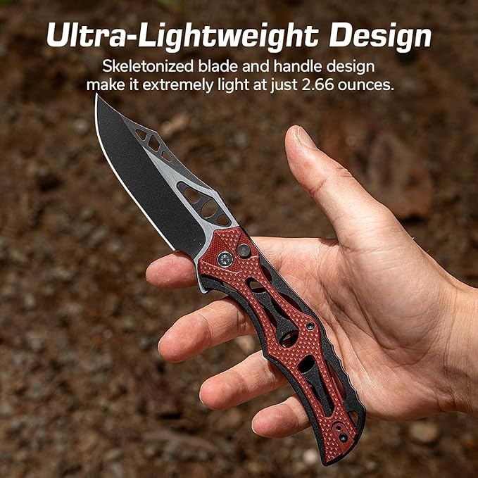CIVIVI Pocket Knife for Men, Biophase Flipper Tactical Folding Knife, 3.48" Nitro-V Blade Aluminum