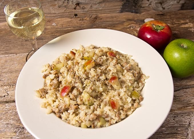 Alessi Autentico, Premium Seasoned Risotto, Italian Arborio Rice, Easy to Prepare, 8oz (Variety