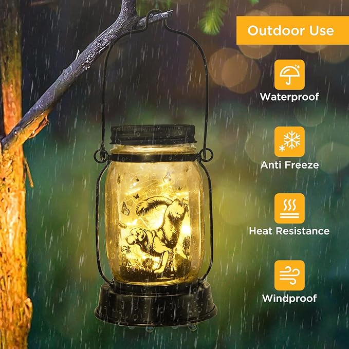 kyoryuger Pyrenees Gifts for Women/Men Pyrenees Dog Solar Lanterns Mom Birthday Dog Lovers Lantern