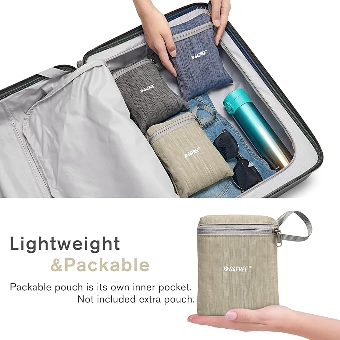 G4Free 10L/15L Hiking Backpack Lightweight Packable Hiking Daypack Small Travel Outdoor Foldable