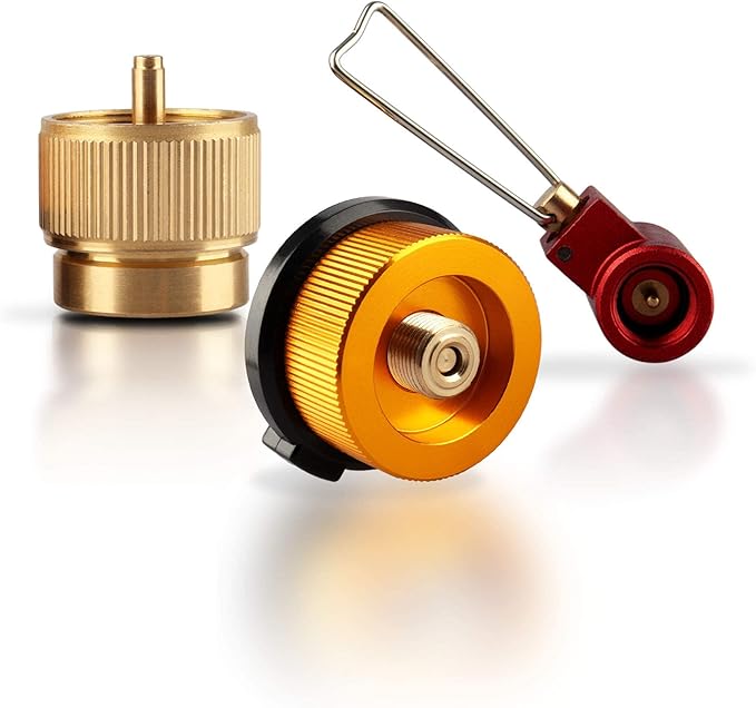 Camping Stove Burners Gas Refill Adapters EN417 Lindal Valve Canister Shifter Backpacking Stove