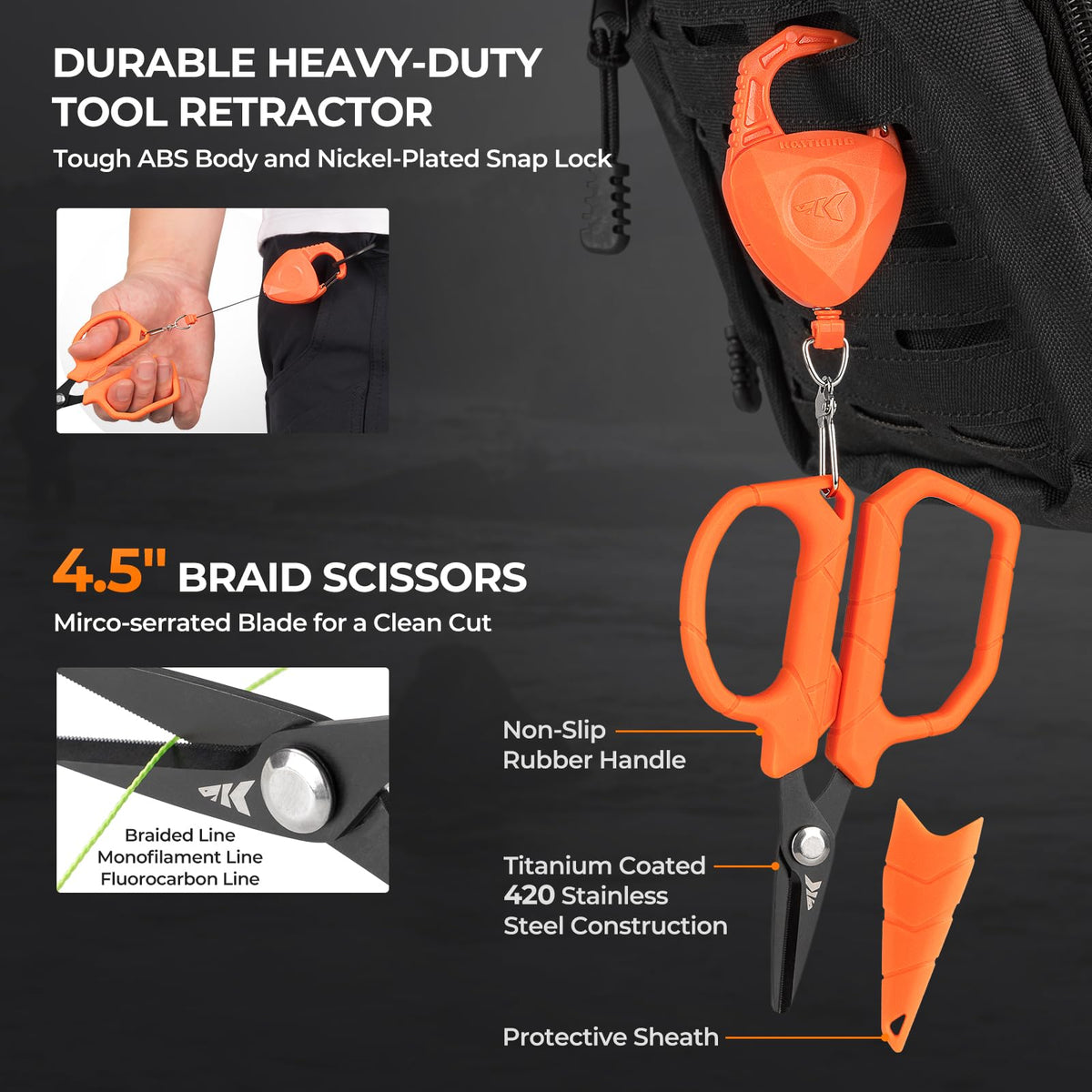 KastKing Fishing Tool Kit - 6pc - product view 5