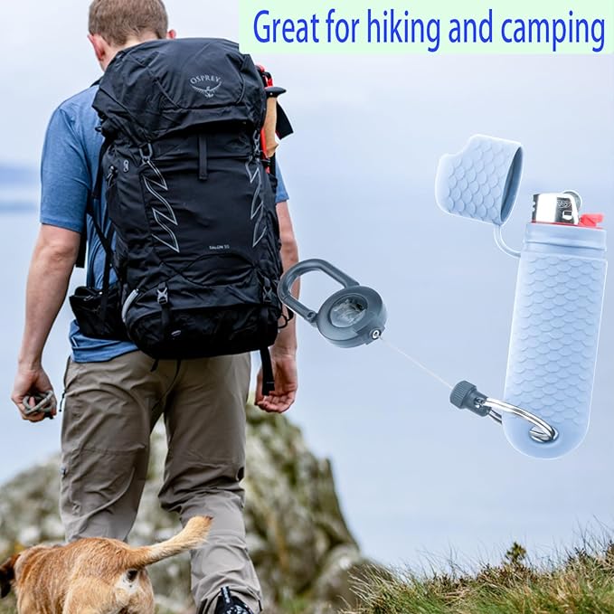 5 Pcs Waterproof Lighter Case Cover Holder for BIC Regular Lighters Sleeve Type J6 Outdoor Survival