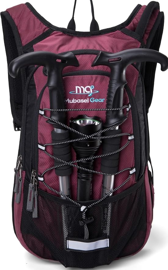 15L Insulated Hydration Backpack Pack with 2L Water Bladder Lightweight Hiking Backpack Bag for