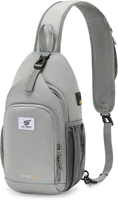 SKYSPER Sling Bag RFID Crossbody Sling Backpack Cross Body Shoulder Bag Travel Hiking Daypack for