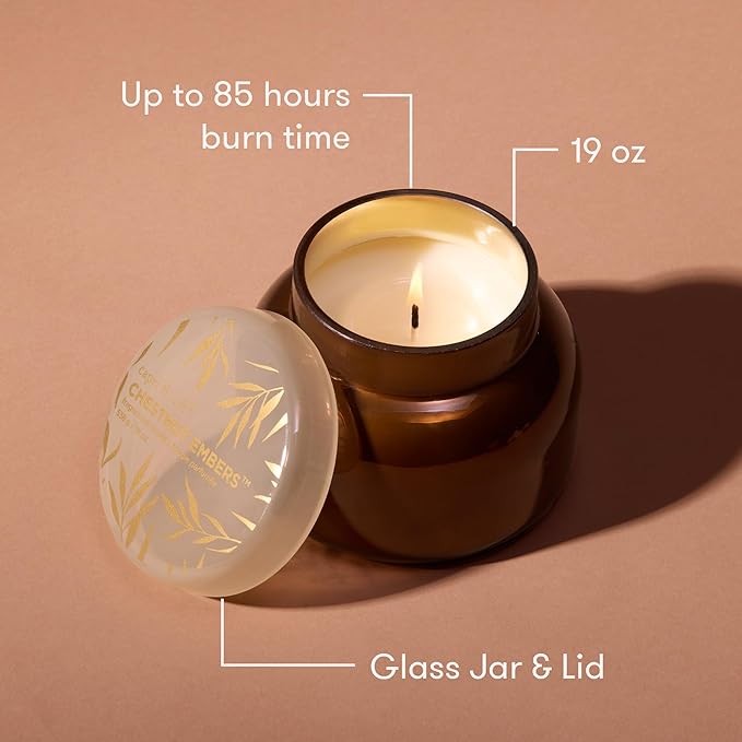 Capri Blue Autumn Glow Fall Candles - Soy Wax Blend Luxury Candles - Home Decor Gifts for Women &